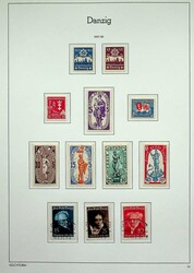 1920-1939, Slg. über weite Strecken kpl. auf Leuchtturmblättern, ...