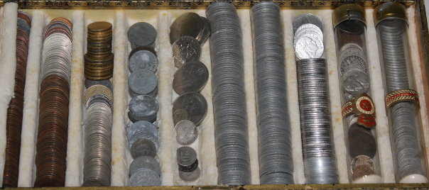 ca.1872-1942, Posten mit vielen 100 Münzen 1-50 Pfg. ab Kaiserreich ...