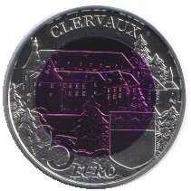 2016, 5 Euro (S/Niob), Schloss De Clervaux, 8. Ausgabe Burgen und ...