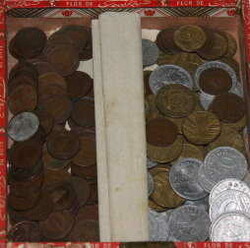 ca.1872-1942, Posten mit vielen 100 Münzen 1-50 Pfg. ab Kaiserreich ...