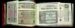 Weltweit: Album mit über 300 Banknoten etc. aus aller Welt, ...