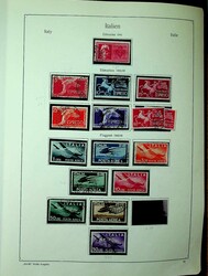 1944/1984, Slg. im KABE-Vordruckalbum, gut besetzt, auch bessere ...