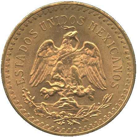 MEXIKO: 1944, 50 Pesos, 37,5 g. Feingold, gutes vz, leichte ...