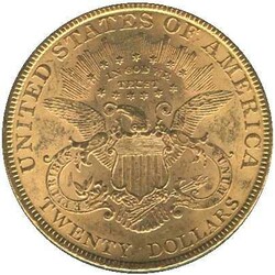 USA: 1895, 20 Dollar Gold, Coroned Head, Philadelphia, 33,44 g. ...