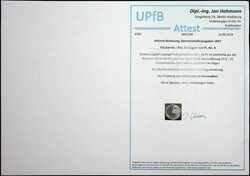 1947, 24 Pf. Leipziger Messe, 4 kpl. Bogen, dabei 1 x Attest Hohmann ...