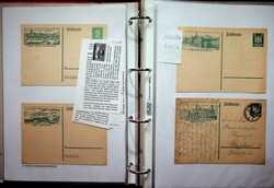 1850-1944, Ordner mit einigen Marken Altdeutschland, meist aber ...