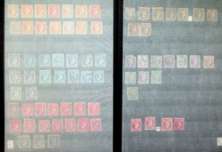 1861-1959, dickes Steckbuch mit schöner Sammlung, dabei 90 grosse ...