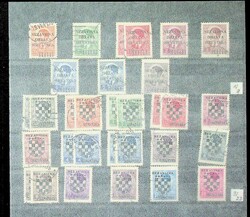 1941-59, dickes Steckbuch mit meist gestempelter Sammlung, n.a. Mi ...