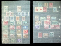 1941-59, dickes Steckbuch mit meist gestempelter Sammlung, n.a. Mi ...