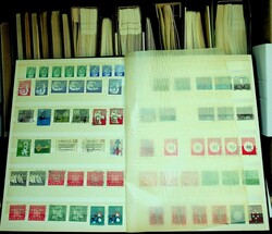 8 Alben und 7 KA-BE Schraubbinder mit Teilsammlung Deutschland nach ...