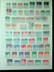 1900-2003, dickes Steckbuch mit Teilsammlung, oft in beiden ...