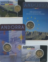 2014/2016, Euro Starter Satz für die Einwohner, 6x 2 Euro Sonder je ...