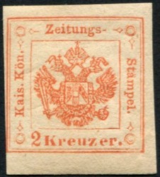 4775: Österreich Lombardei Venetetien Zeitungsstempelmarken