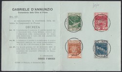 2555: Fiume - Militaerpostmarken