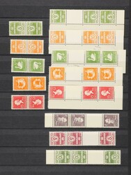 2355: Dinamarca - Se-tenant prints