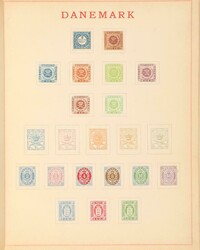 LA POSTE DANOISE. 1624-1924. By Jørgen Bergsøe. Complete book with ...