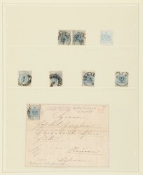 Austria. 1850. 1st. issue. 9 pages only with Coat of Arms Austrias 1. ...
