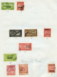 7460: Collections and Lots Indian States - Bulk lot