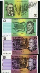 Australia 20 banknotes incl.P25b fine to unc