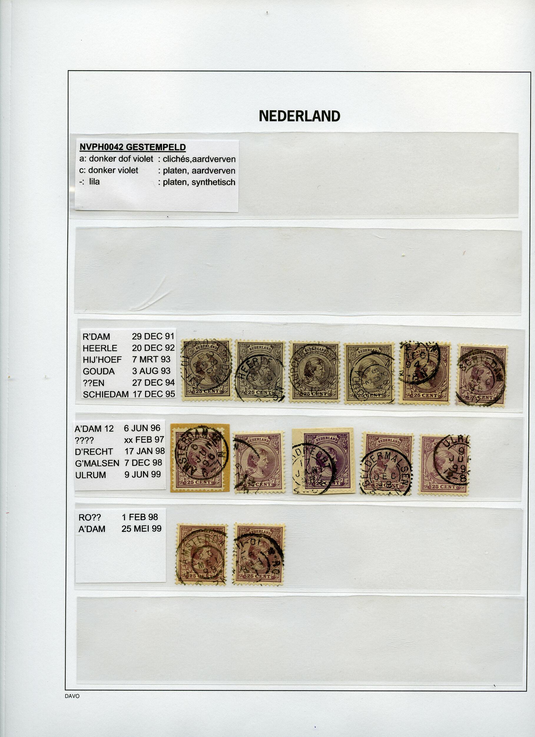 Image 8 for lot number 260 for Rijnmond Postzegelveiling 93rd. Auction