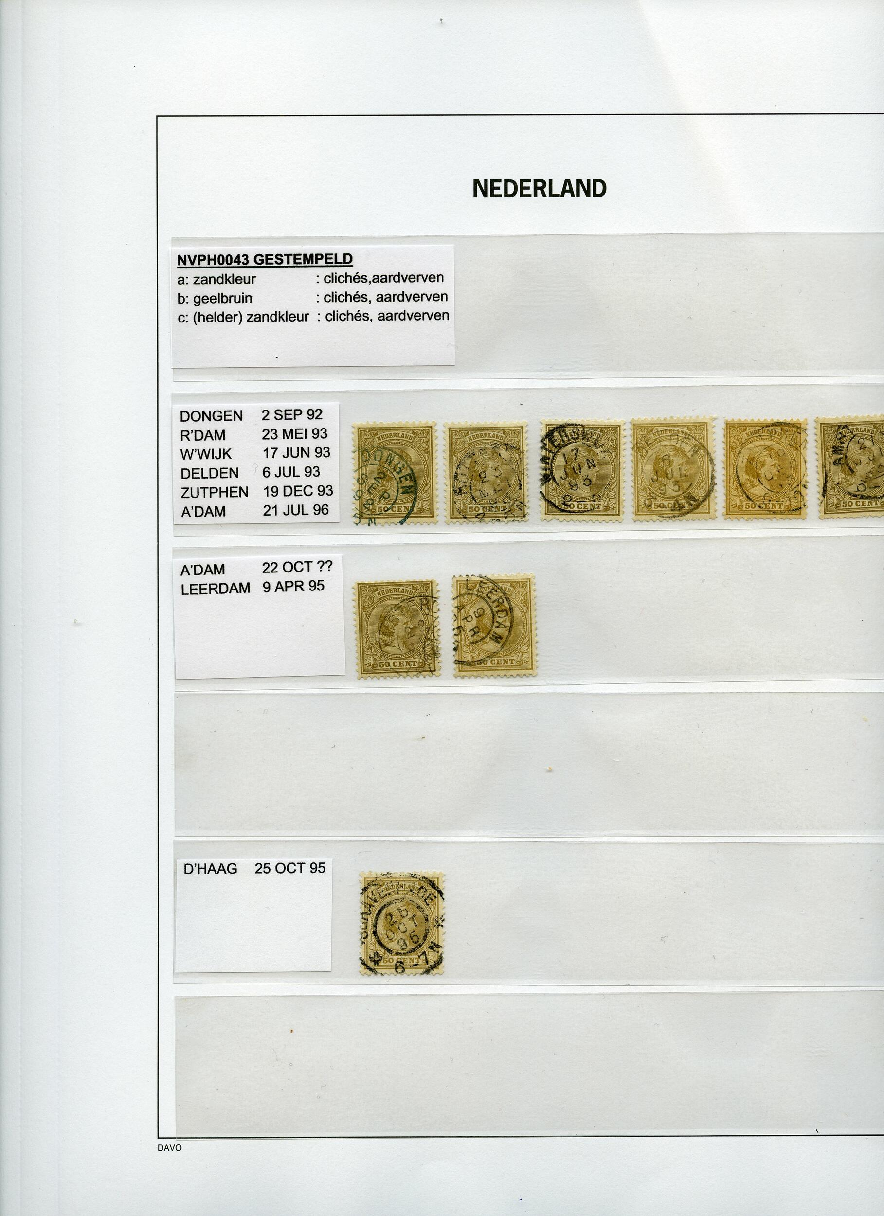 Image 9 for lot number 260 for Rijnmond Postzegelveiling 93rd. Auction