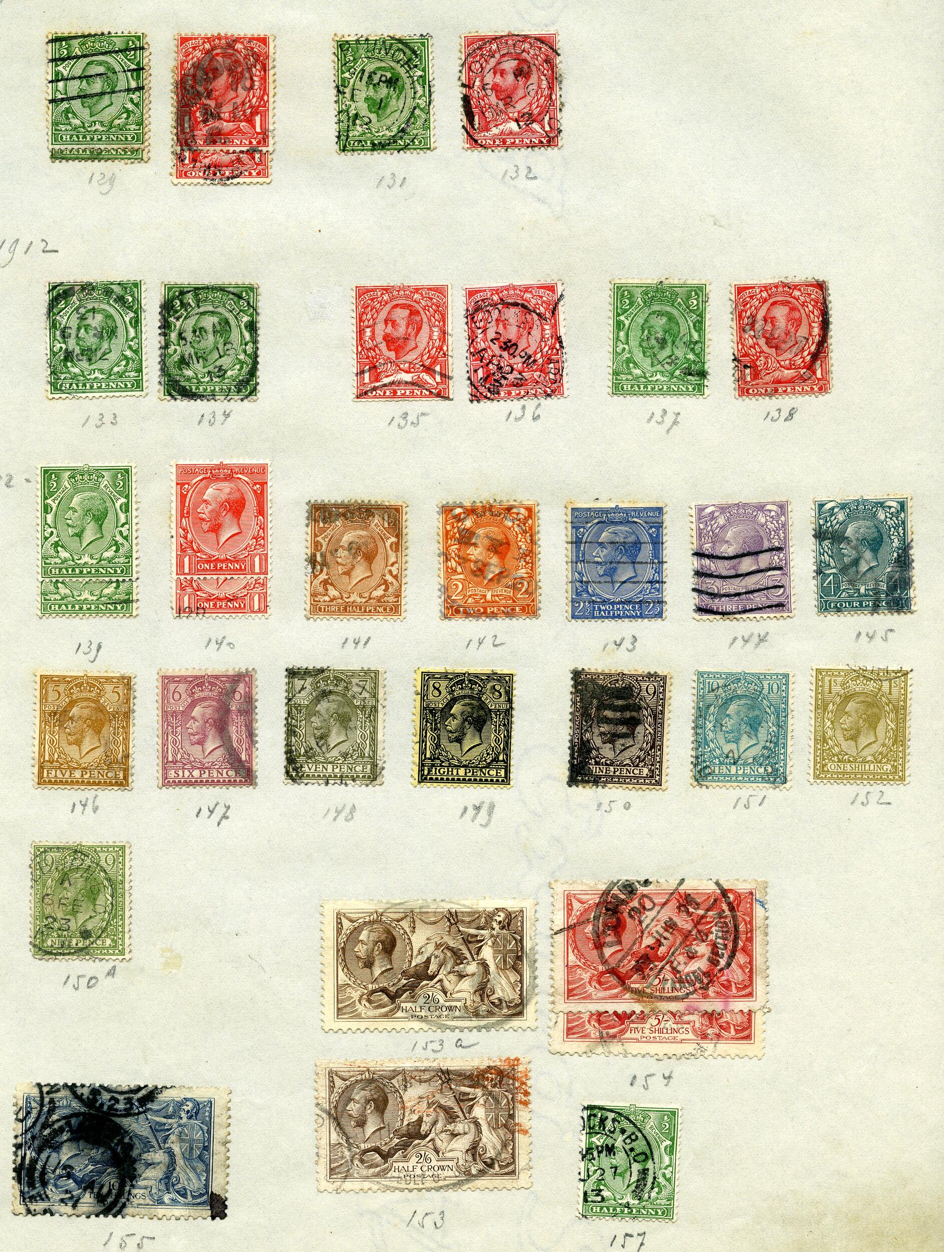 Image 4 for lot number 585 for Rijnmond Postzegelveiling 93. Auktion