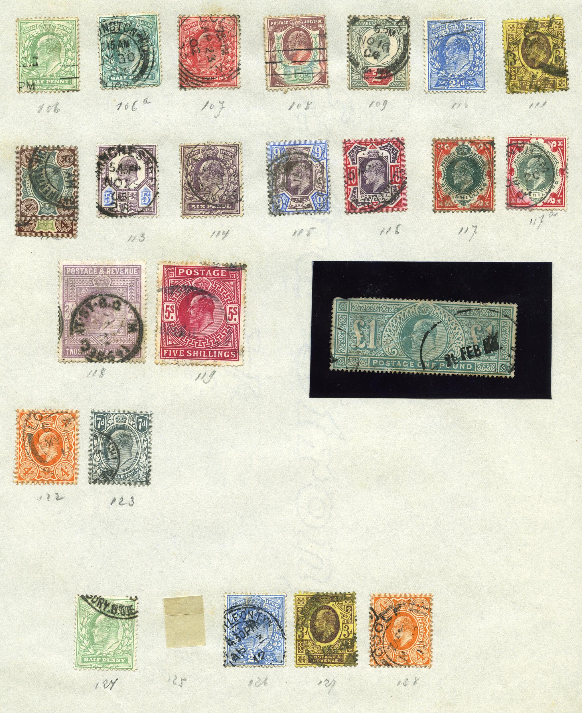 Image 5 for lot number 585 for Rijnmond Postzegelveiling 93. Auktion