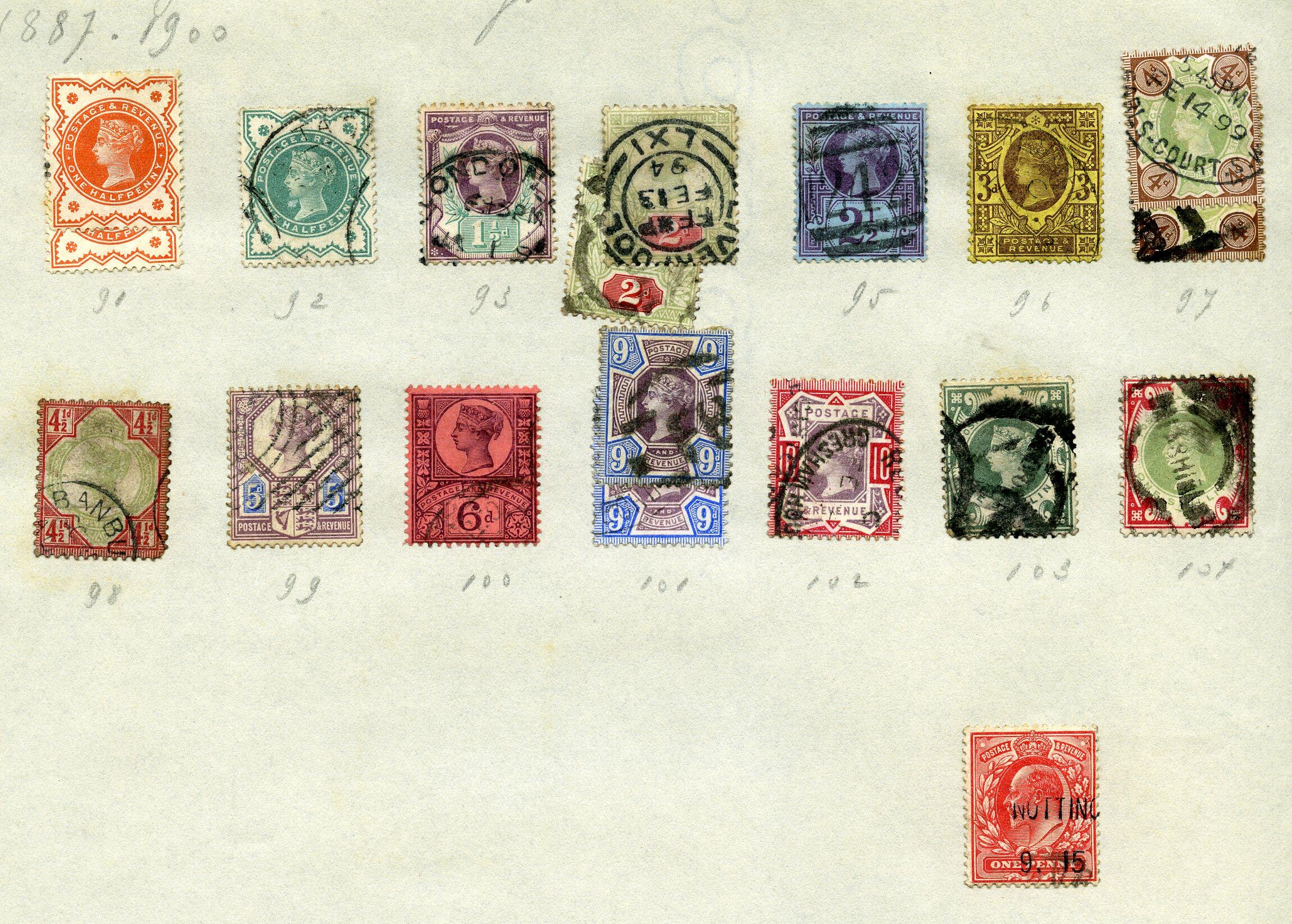 Image 6 for lot number 585 for Rijnmond Postzegelveiling 93. Auktion