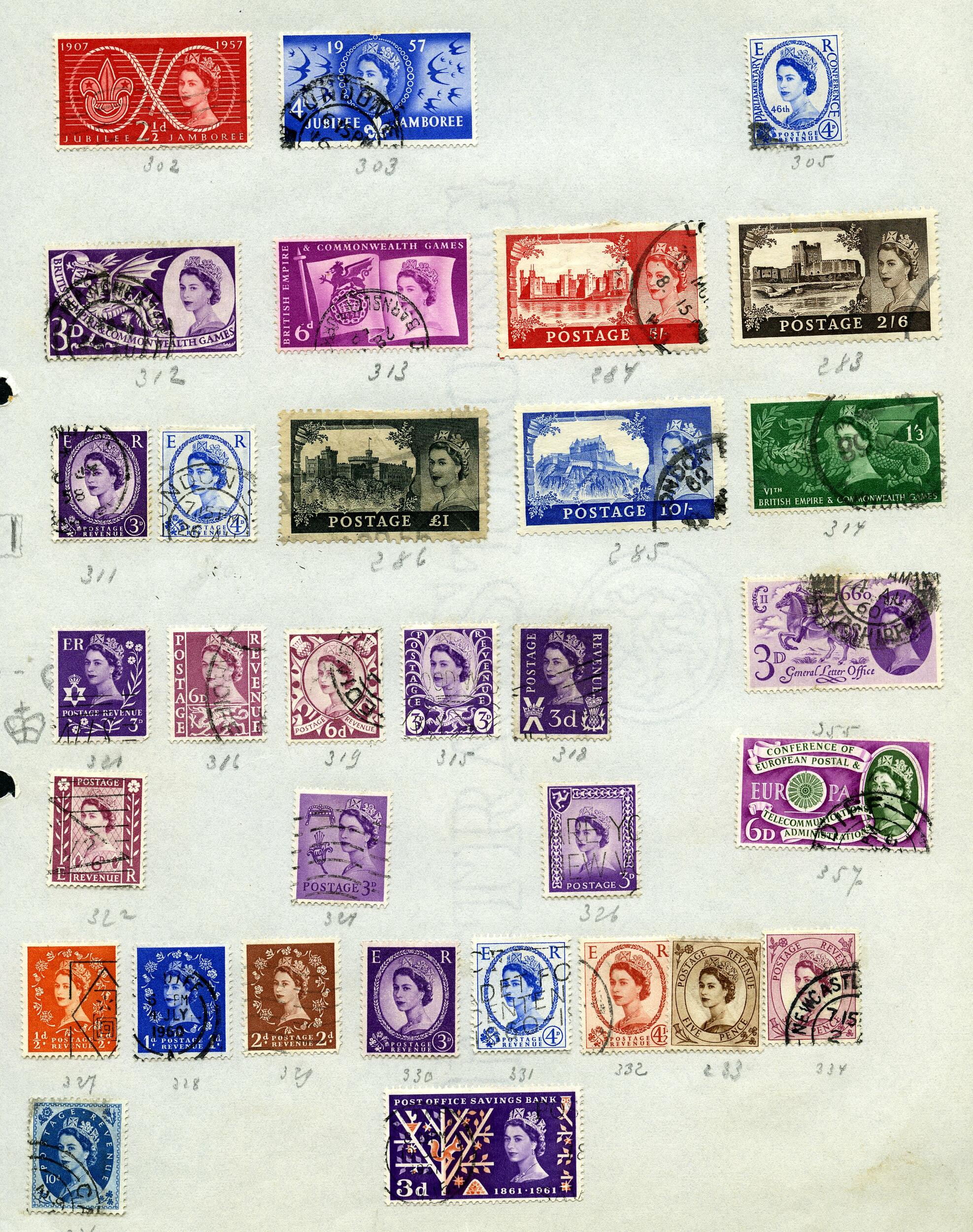 Image 8 for lot number 585 for Rijnmond Postzegelveiling 93. Auktion