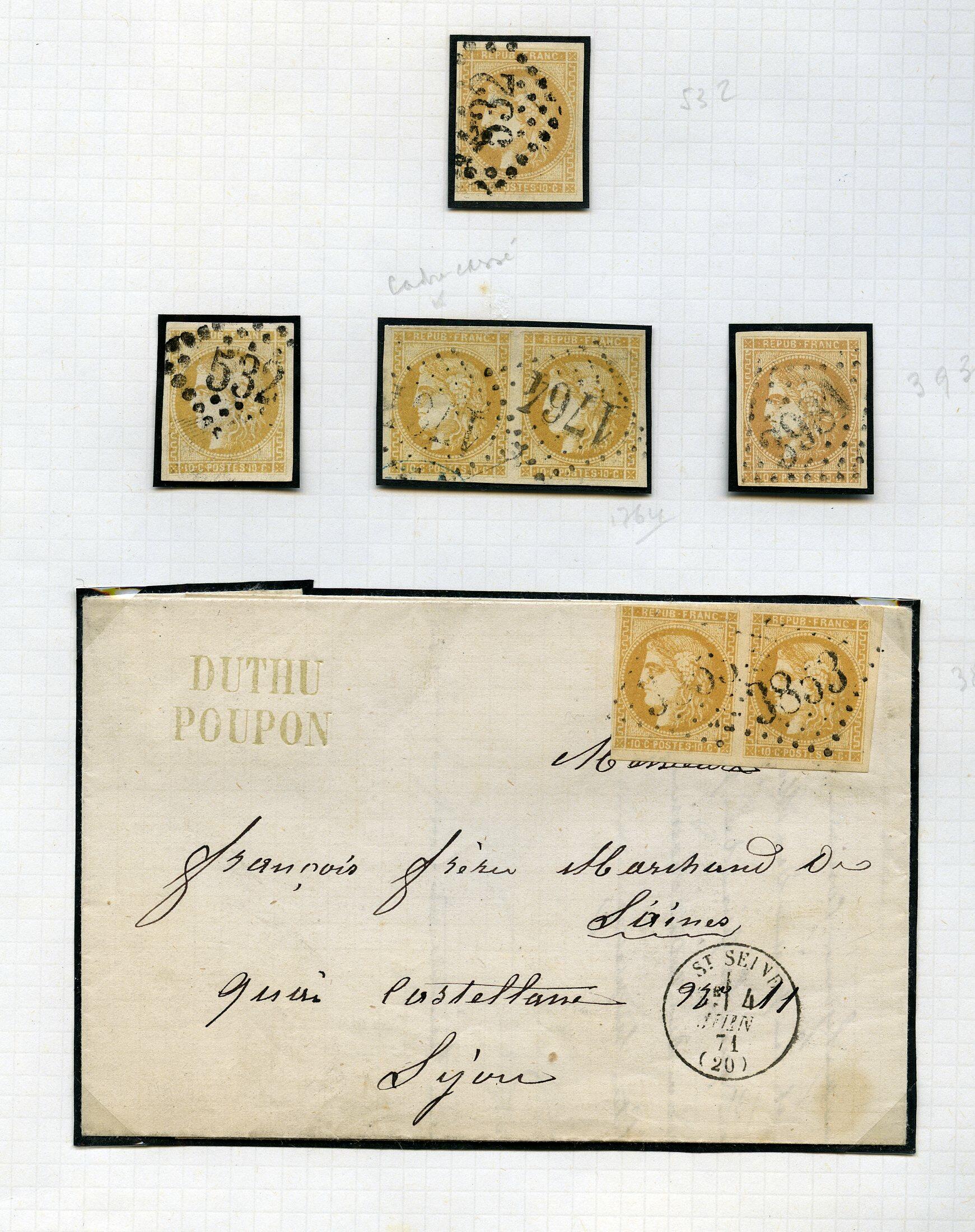 Image 2 for lot number 821 for Rijnmond Postzegelveiling 93rd. Auction