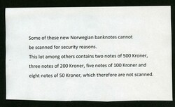 Norway 20 banknotes VF AUNC
