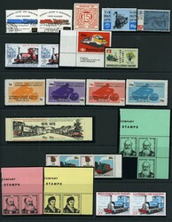 England modern train stamps (ca.53 ex.)