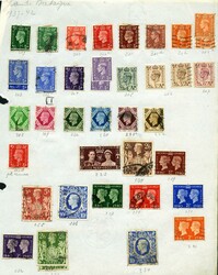 England 1887-1960 used collection incl. (damaged) SG.266