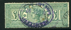 England (un)used better stamps (18 ex.) incl. SG.128 (cat.£3200) and ...