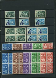 Persia-Iran on stockcards incl. classic and better stamps
