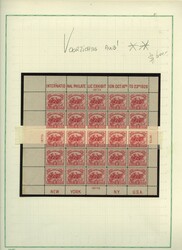 6605: 美國 - Souvenir / miniature sheetlets