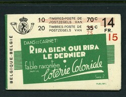 1810: Belgien - Markenheftchen