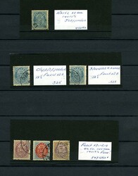 IJsland gespecialiseerde collectie "Aur" zegels Facit (2009) cat.ca ...