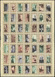 7740: Collections and Lots Poster Stamps, Vignettes - Vignettes