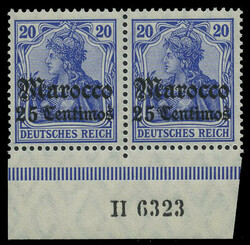 155: Deutsche Auslandspost Marokko