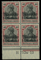 155: Deutsche Auslandspost Marokko
