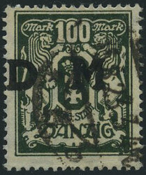 340: Danzig - Dienstmarken
