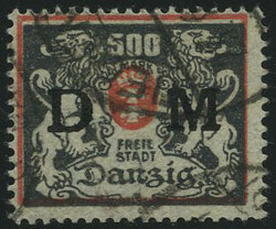 340: Danzig - Dienstmarken