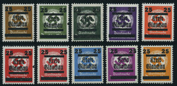 930: Deutsche Lokalausgabe Glauchau - Dienstmarken