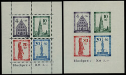 1325: Französische Zone Baden - Blöcke