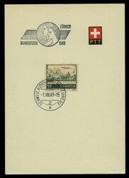 5655: Schweiz - Flugpostmarken