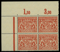 15: Altdeutschland Bayern - Dienstmarken