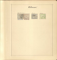 7460: Sammlungen und Posten Indische Staaten - Sammlungen