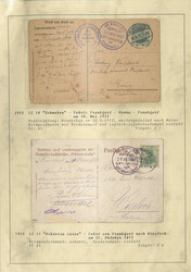 ZEPPELINPOST - beeindruckende u. fantastische Slg. der Zeppelinpost ...