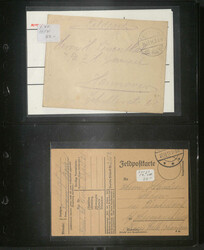 7999: Fieldpost World War I - Covers bulk lot